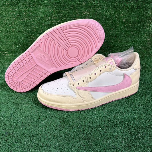 Jordan 1 Retro Low OG SP Travis Scott Shy Pink