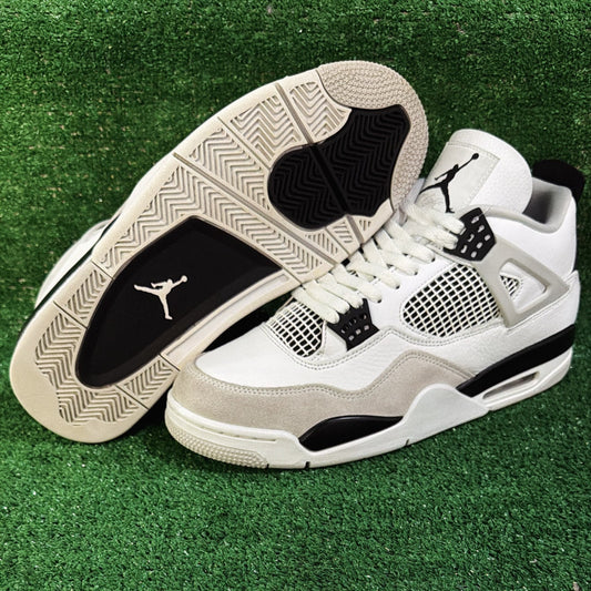 Jordan 4 Retro Military Black ( Size 12 )