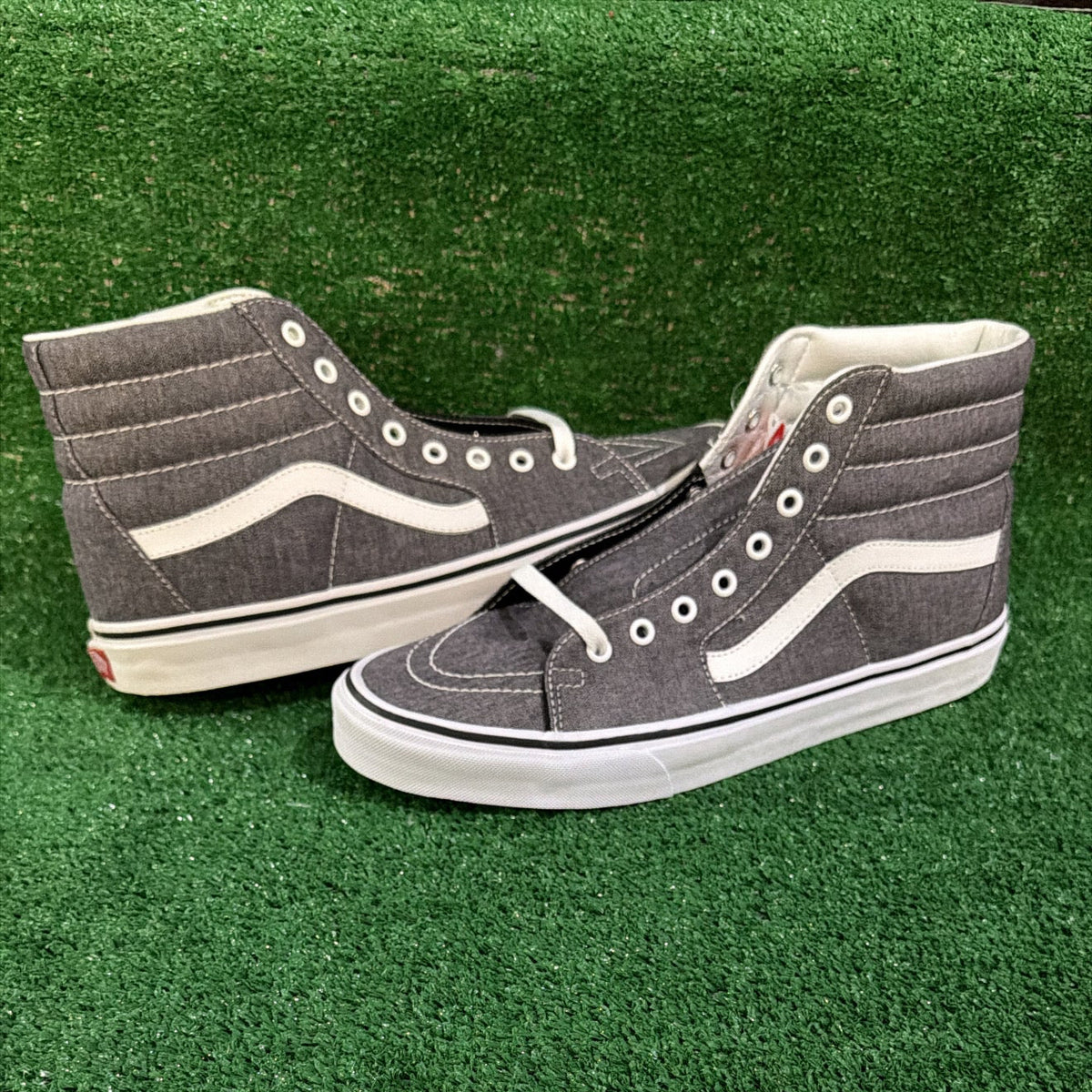 Vans High Sk8 Canvas Grey ( Size 12 )