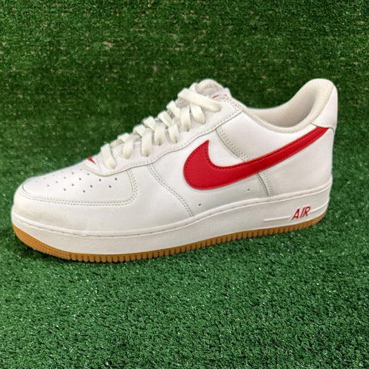 Nike Air Force 1 07’ Low Color Of The Month University Red Gum (Size 12)
